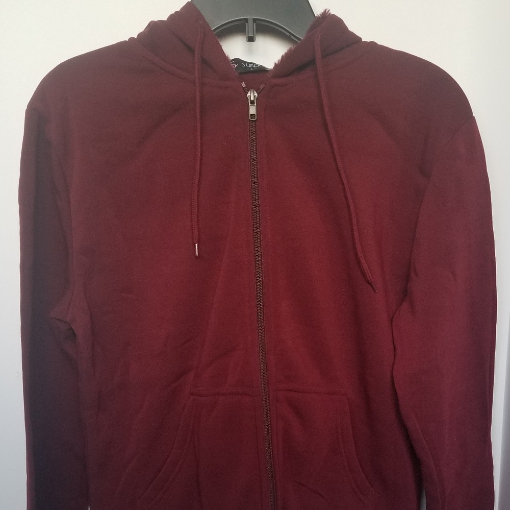 New Burgundy Super Nova Jogger Pant Set